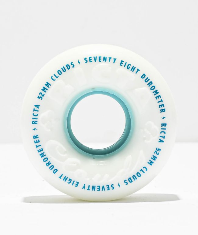 Ricta Clouds White 56mm 78a Skateboard Wheels | Zumiez