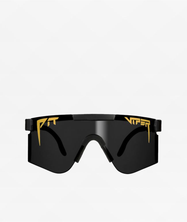 Pit Viper The Exec Single Wide Black Sunglasses - Pit Viper
