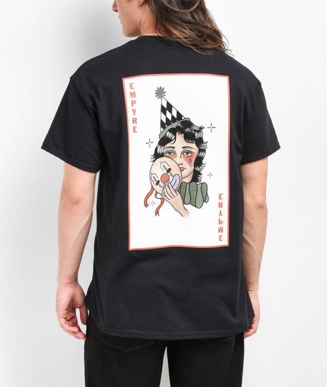 Empyre Cry Baby Clown Black T-Shirt - Empyre