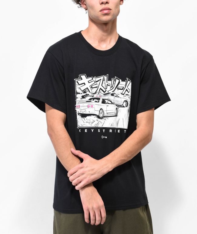 Key Street Car Club Black T-Shirt | Zumiez