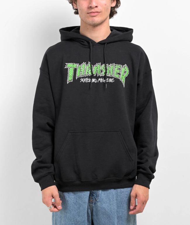 Thrasher best sale green hoodie