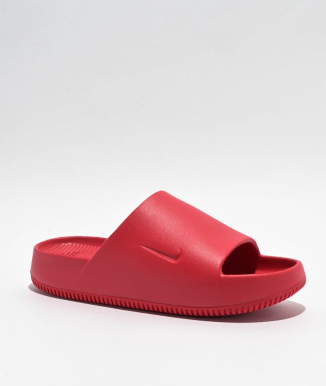 Nike Calm Rugged Orange Slide Sandals