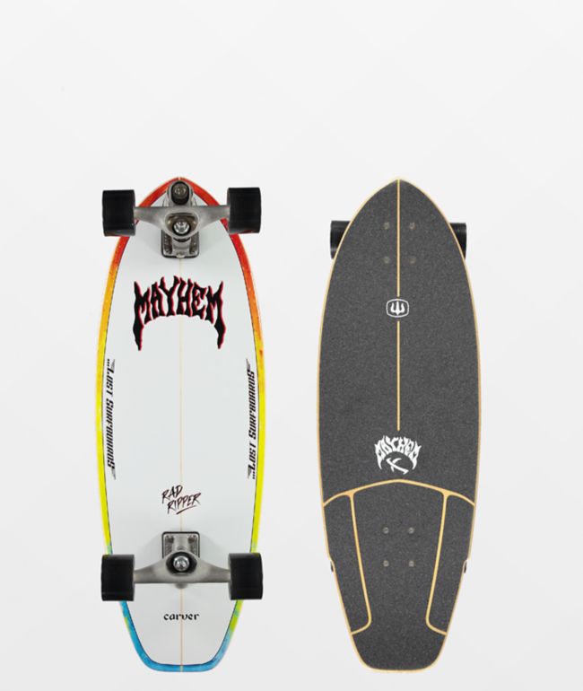 Carver 31 deals resin surfskate complete