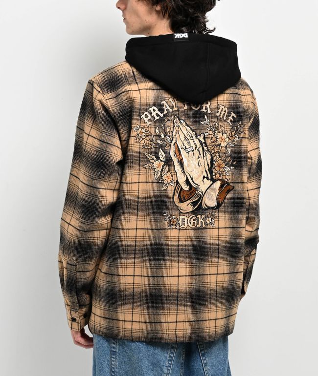 Shirt with hot sale hood mens