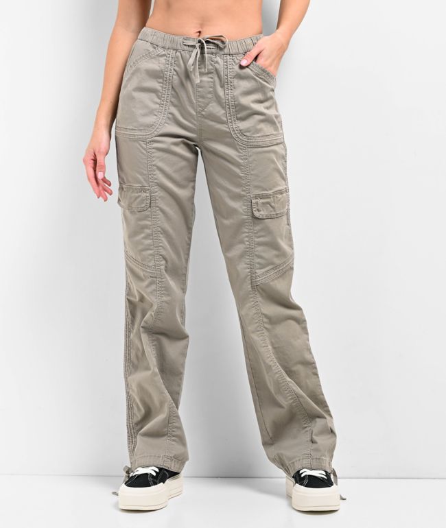 Dickies Women's Relaxed Fit Cargo Pants, Rinsed Grape Leaf Green, 4 :  : Clothing, Shoes & Accessories