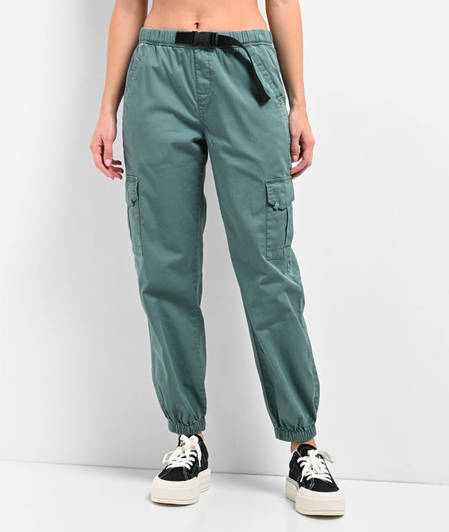 Empyre Maisie Grape Leaf Lowrise Cargo Pants