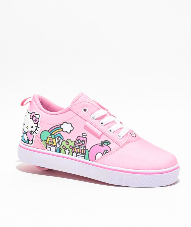 Heelys x Hello Kitty Kama Pink Black Shoes Zumiez