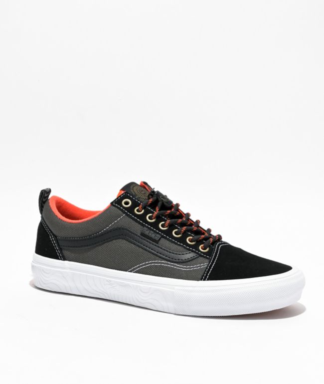 Vans Skate x Spitfire Old Skool Black & Flame Skate Shoes