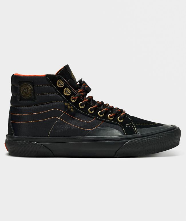 Vans x Stranger Things Sk8-Hi Reissue Black & Red Skate Shoes