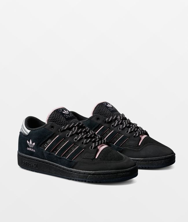 adidas Superstar ADV White & Black Skate Shoes | Zumiez
