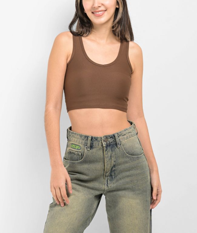 Zine Kenzi Carafe Crop Tank Top - Zine