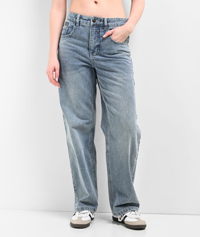 Empyre Loiter Slouchy Parkway Straight Leg Jeans - Empyre