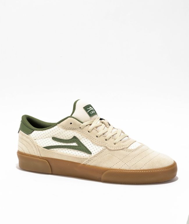 Lakai Cambridge Cream & Gum Skate Shoes - Lakai