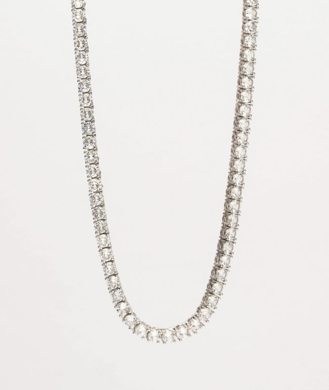 King Ice Round Silver Earrings | Zumiez