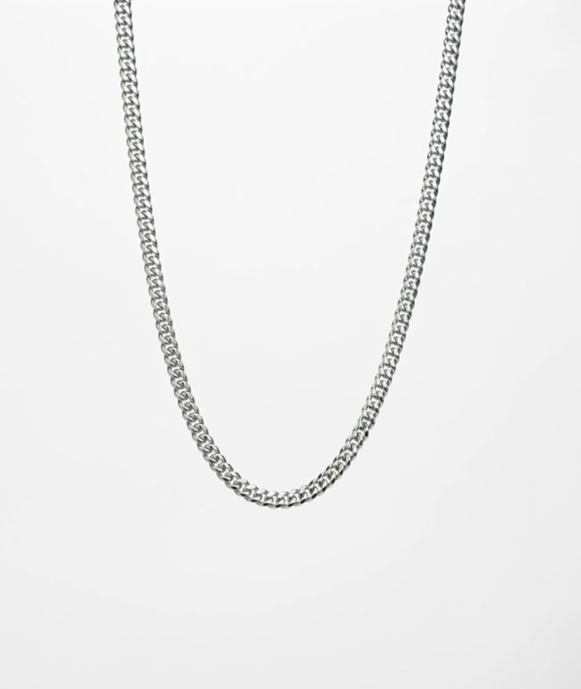 The Gold Gods 22" Miami Cuban White Gold Link Chain Necklace - The Gold Gods