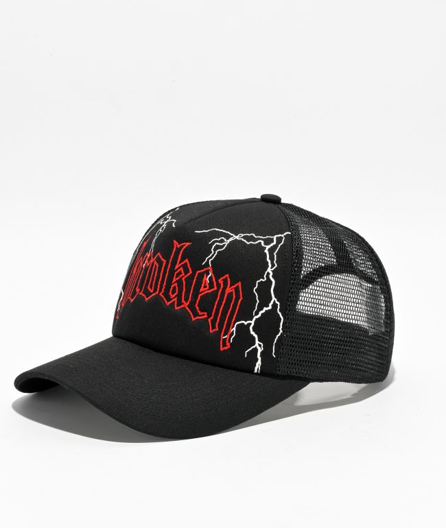 Broken Promises x Hot Wheels Low Key Black Snapback Hat | Zumiez