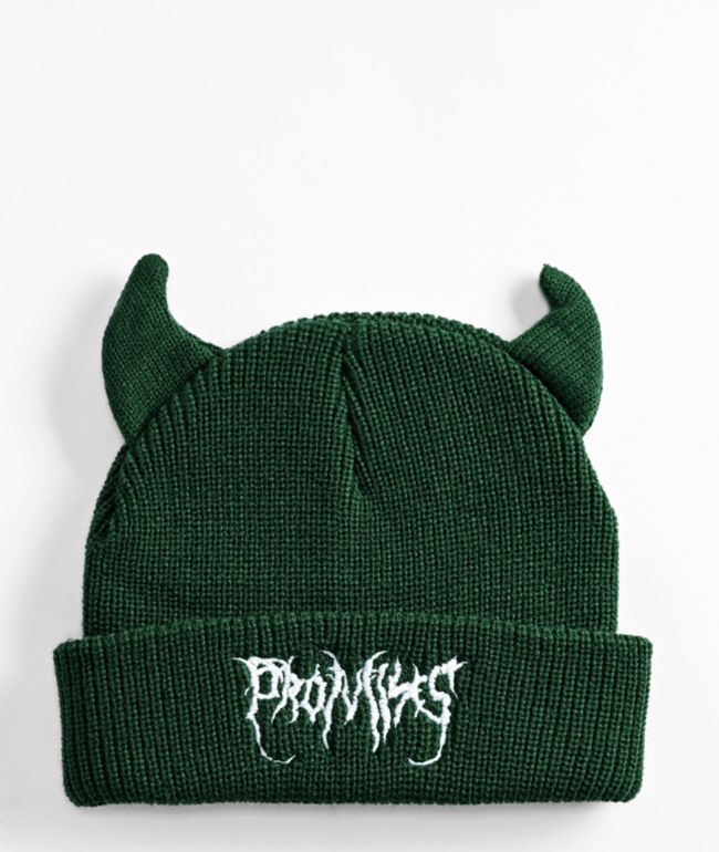 Broken Promises Horn Black Beanie | Zumiez