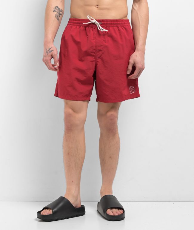 Empyre Floater Red Board Shorts - Empyre