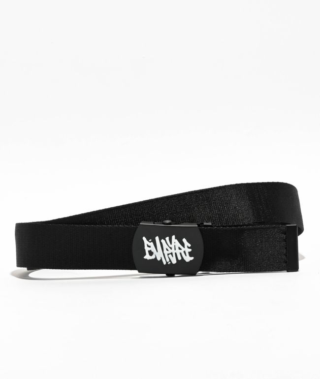 Nike Futura White & Black Web Belt