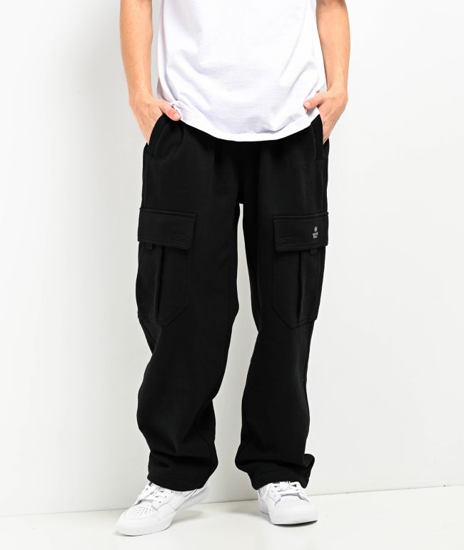 Ninth Hall Signal Black Flare Cargo Pants