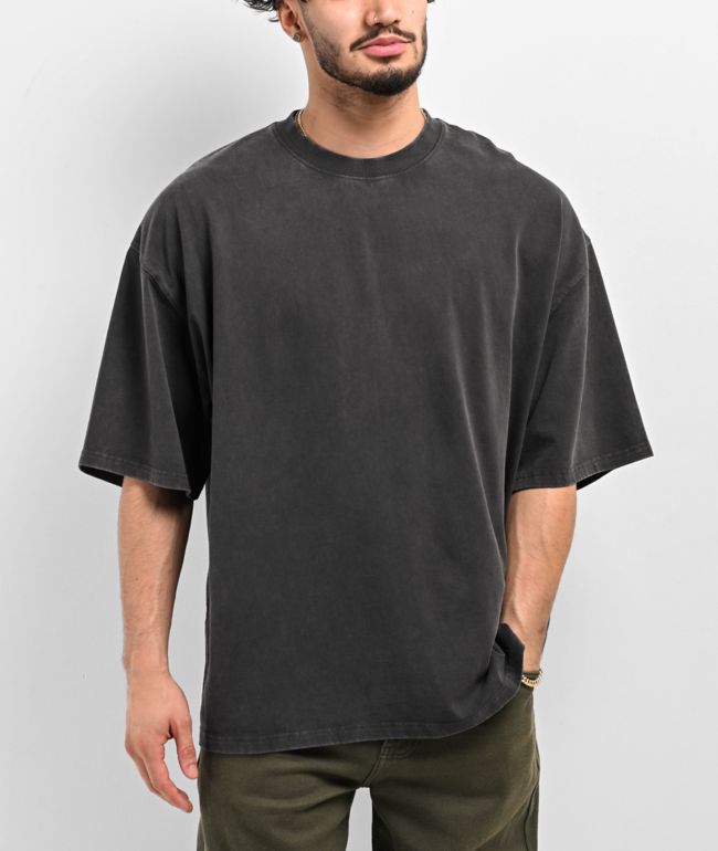 Ninth Hall Fundamentals Black Oversized T-Shirt - Ninth Hall Fundamentals