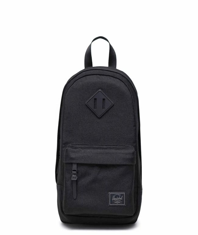 Herschel Supply Co. Heritage Eco Black Tonal Shoulder Bag - Herschel Supply
