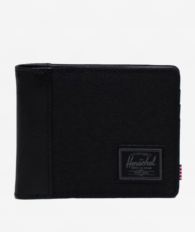 Herschel Supply Co. Hank Black & Black Wallet - Herschel Supply