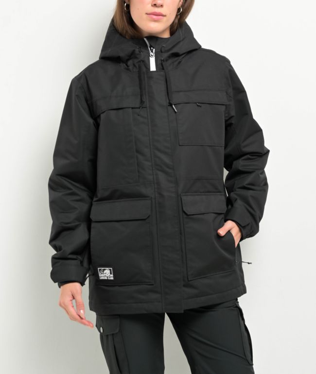 スノーボード Green clothing Heavy jacket burgundy Snowboard Clothing | Zumiez