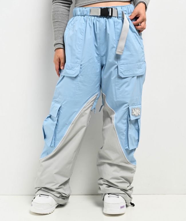 Empyre Lucky Duck 10K Blue & Grey Snowboard Pants - Empyre