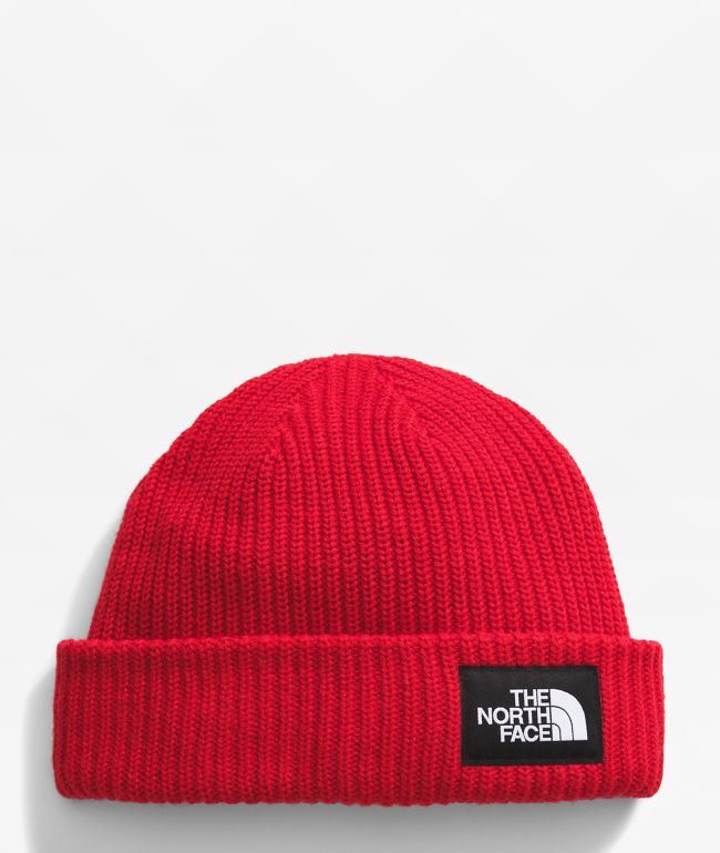 The North Face TNF Logo Box Summit Gold Beanie | Zumiez