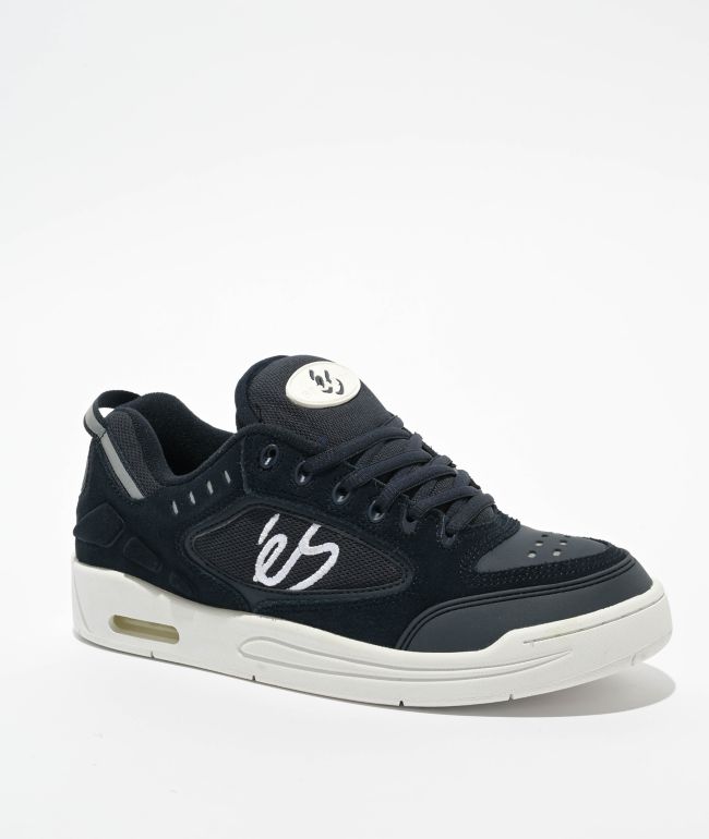 靴 y EU36/23cm eS Two Nine 8 White & Navy Skate Shoes | Zumiez