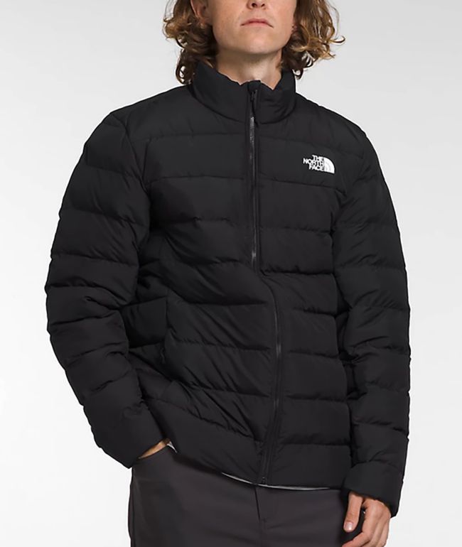The North Face Aconcagua 3 Black Puffer Jacket - The North Face