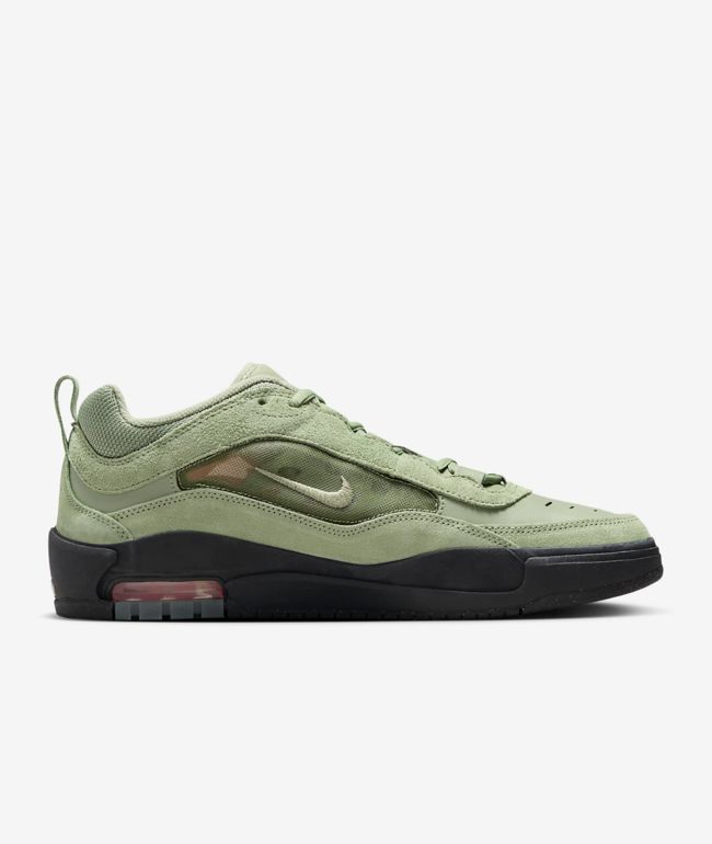 Nike SB Air Max Ishod Summit White & Orange Skate Shoes | Zumiez