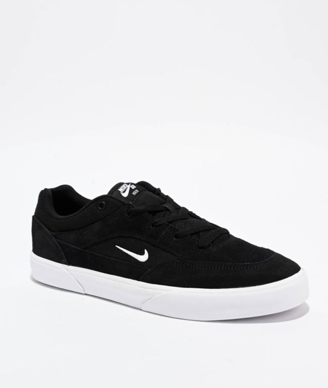 Nike SB Chron 2 Black Canvas Skate Shoes Zumiez