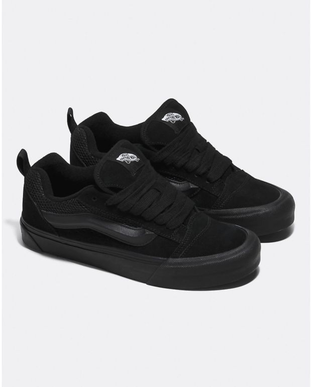 Vans Knu Skool Gum Bumper Black Shoes | Zumiez