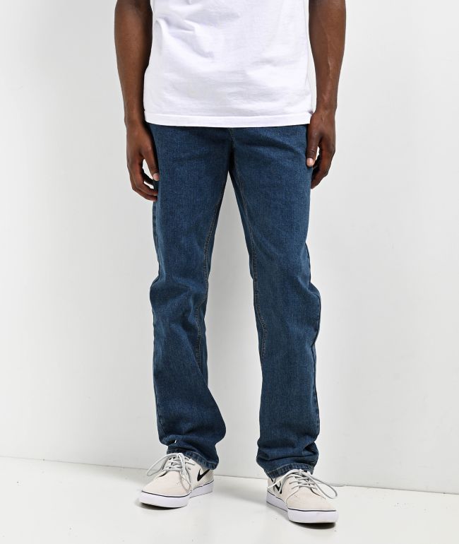 Freeworld Skinny Dark Blue Denim Jeans - Freeworld