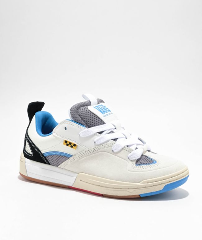 Vans Mixxa White & Natural Skate Shoes - Vans