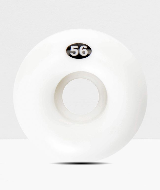 Form 56mm White Skateboard Wheels
