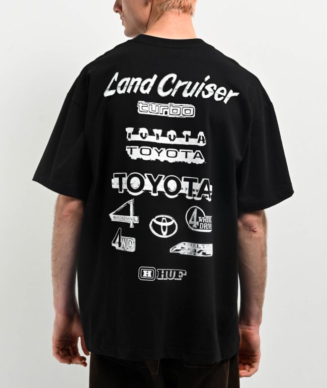 HUF x Land Cruiser Parts & Service Black Sweater | Zumiez HUF x Land Cruiser Parts & Service Black Sweater | Zumiez