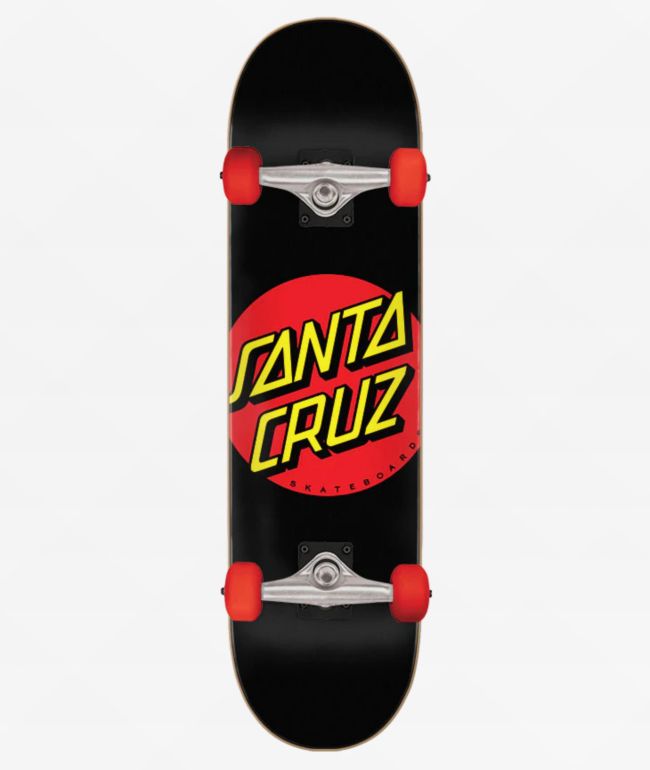 Santa Cruz Classic Dot Micro 7.25" Complete Skateboard - Santa Cruz Skate
