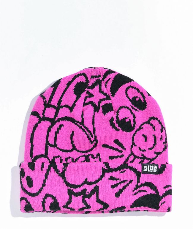 A.LAB Knock Out Pink Beanie - A.LAB