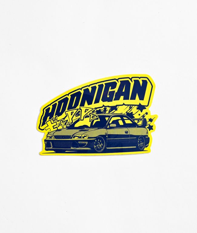 Hoonigan Gunsai Sticker - HOONIGAN