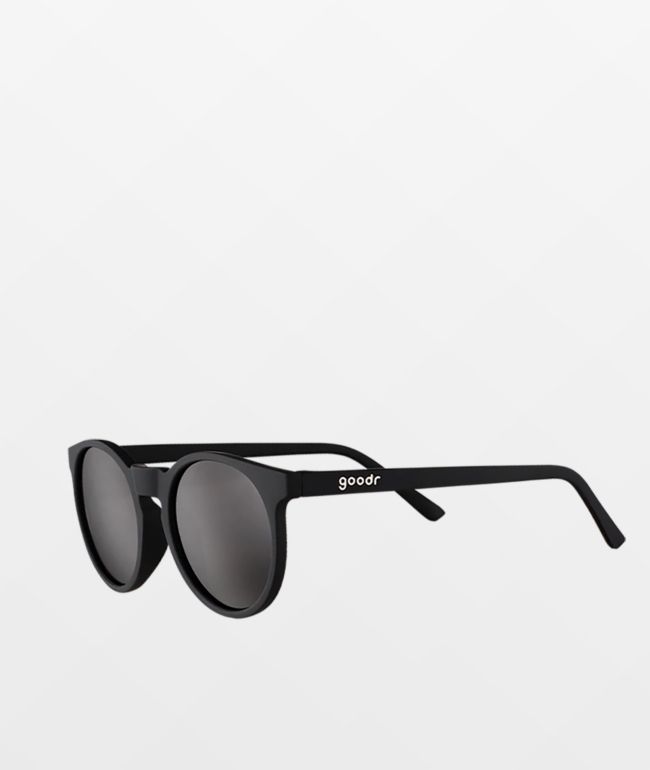goodr It's Not Black It's Obsidian Black Polarized Sunglasses - goodr