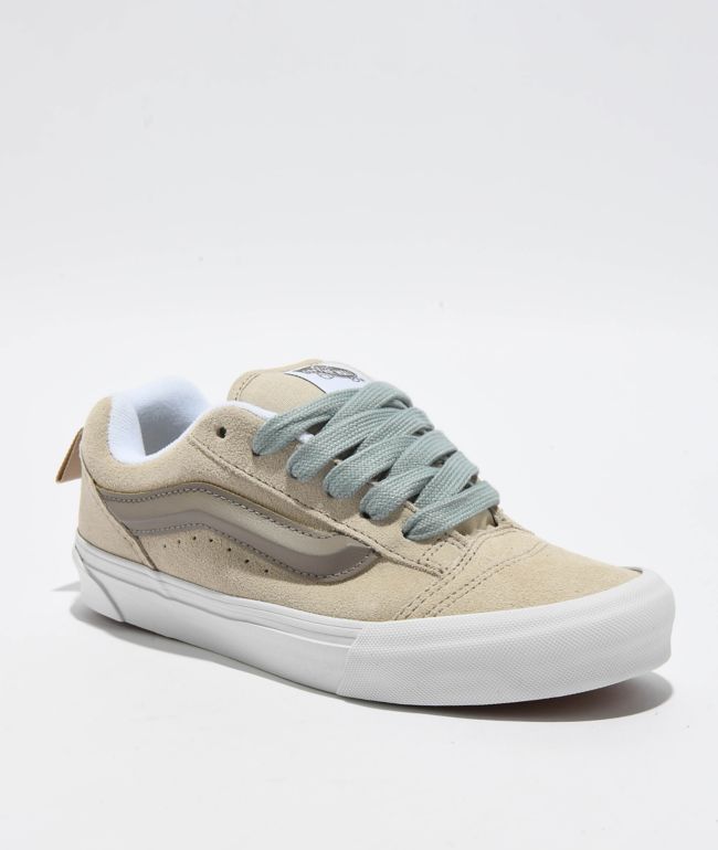 Vans Knu Skool Two-Tone Peyote Tan Skate Shoes - Vans
