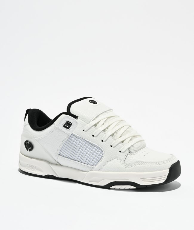 C1RCA Tave TT White & Black Skate Shoes - Circa
