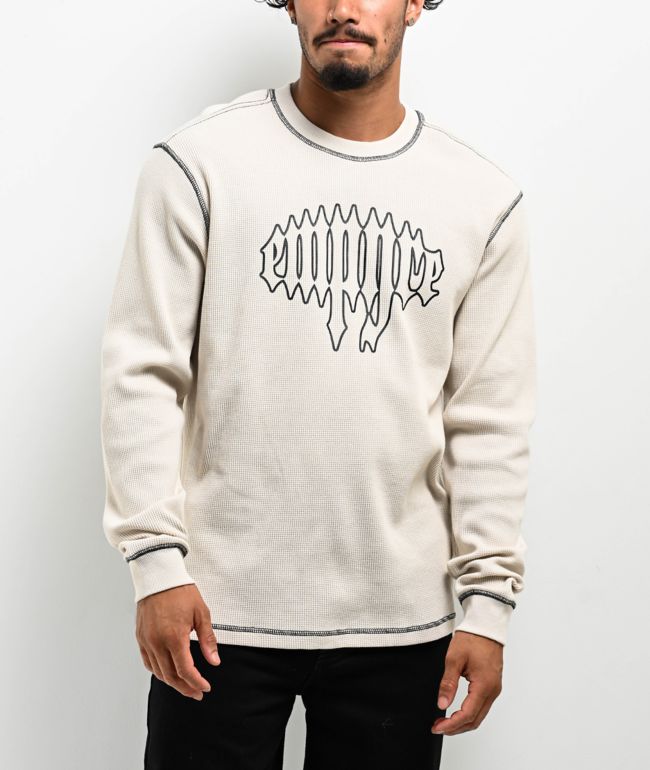 Empyre Ash Tray Silver Birch Thermal Long Sleeve T-Shirt - Empyre