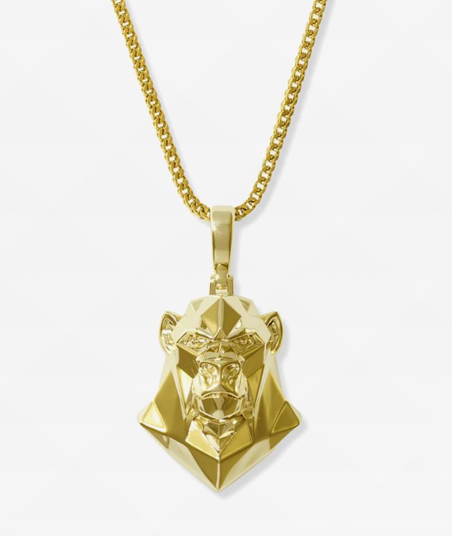 Gold rope chain with jesus pendant hotsell