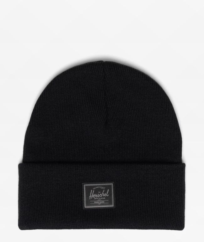 Herschel Supply Co. Elmer Tonal Black Beanie - Herschel Supply