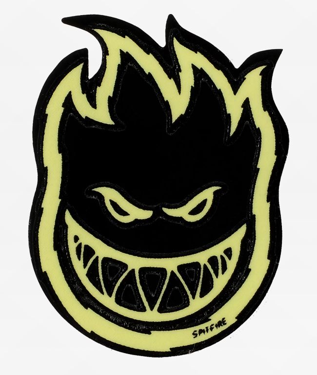 Spitfire Bighead Bolts Black Sticker - Spitfire