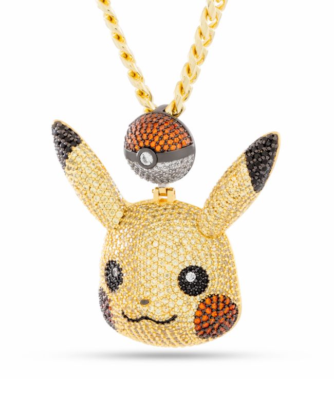 Pokemon diamond necklace clearance